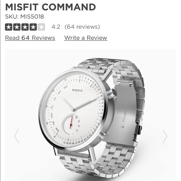 misfit command size